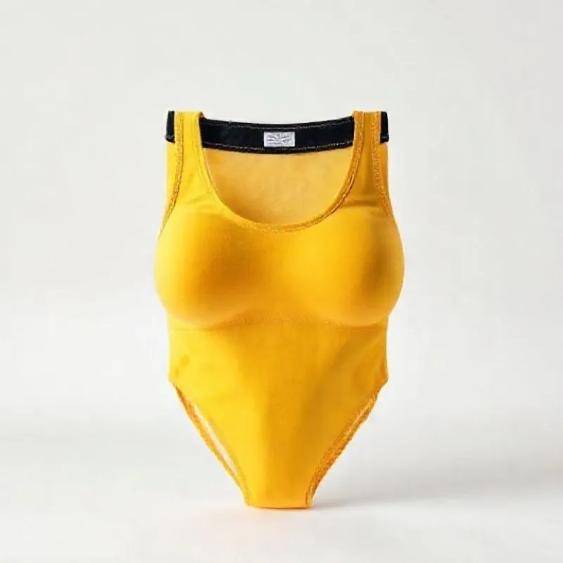 Biquíni Surf Em Lycra Premium Super Confortável � Amarelo Tamanho G
