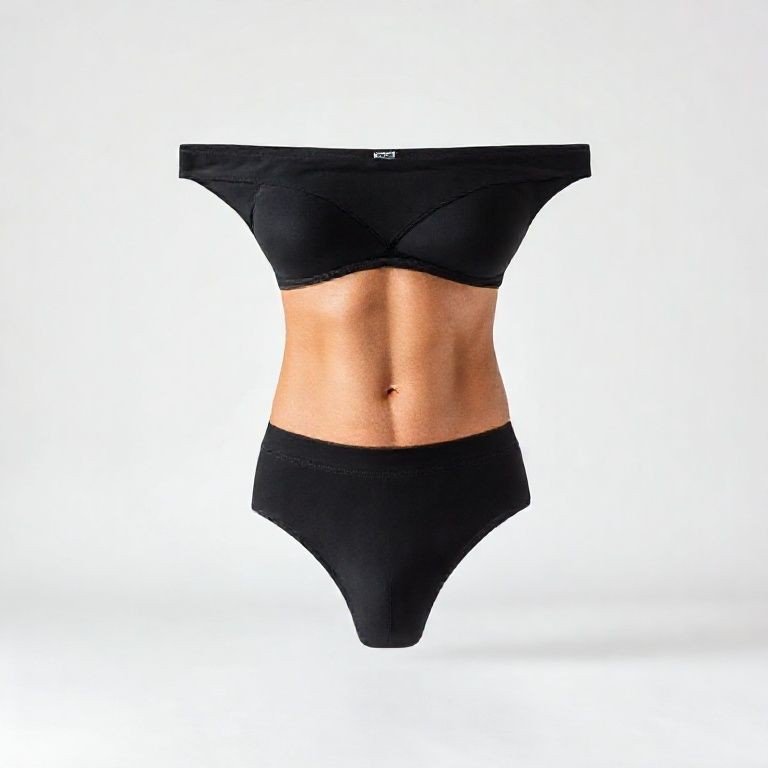 Biquíni Surf Em Lycra Premium Super Confortável � Preto Tamanho P